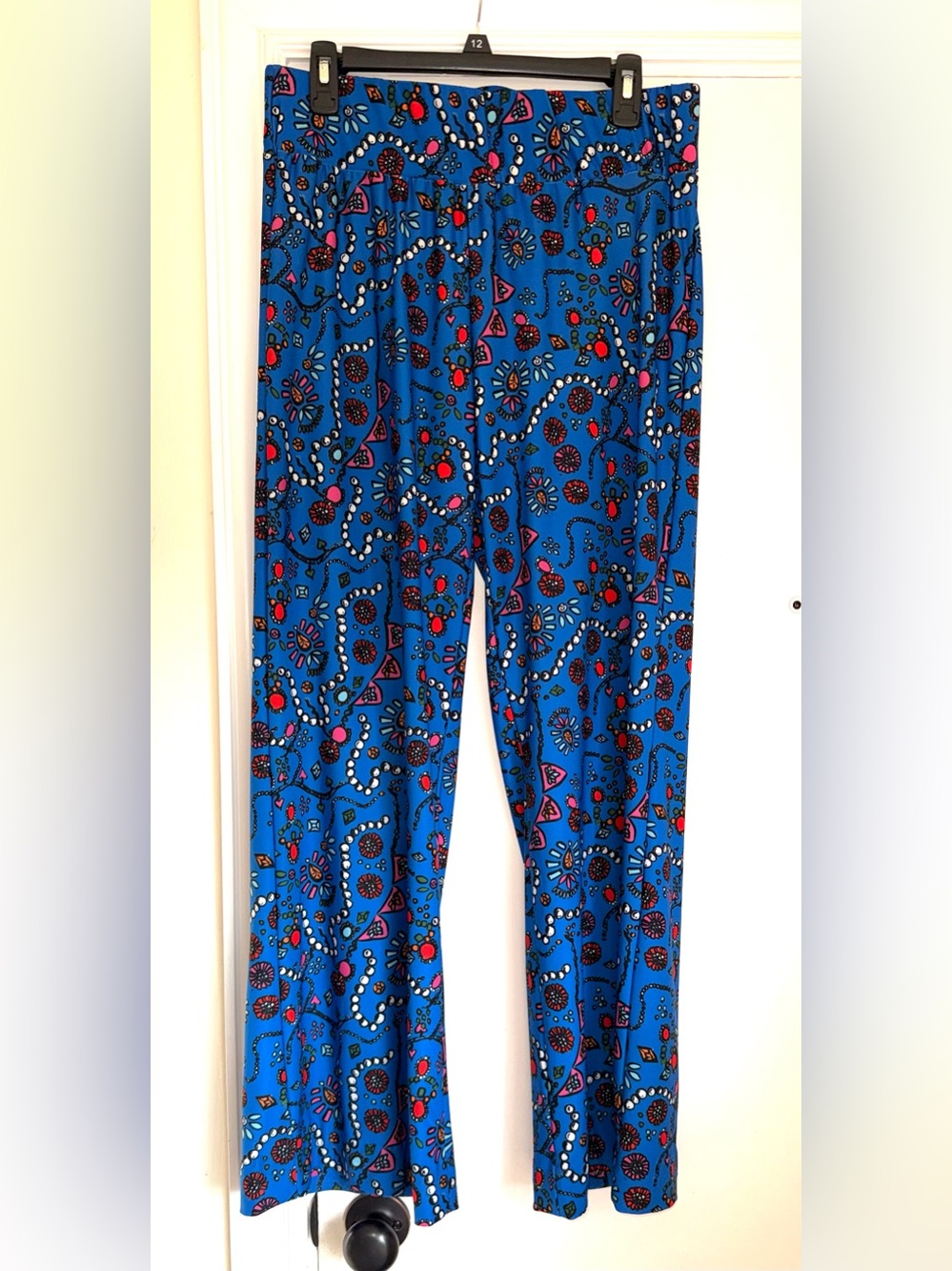 Kaeli Smith resort style, wrinkle resistant, wide leg pants, size L